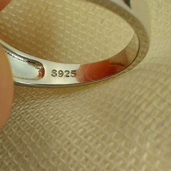 ⭐925 Sterling Silver Luxury Wedding Band - Picture 8 of 11